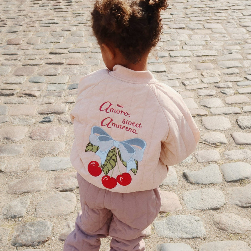 Kinder-Bomberjacke “Juno Cameo Rose"