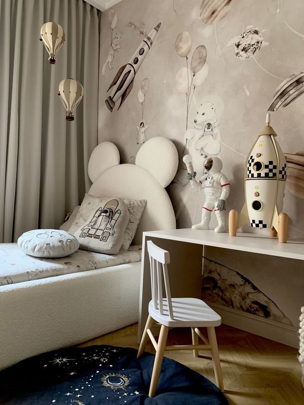 Heißluftballon “Beige / Vanille“ M