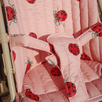 Puppenbuggy "Ladybug Glitter"