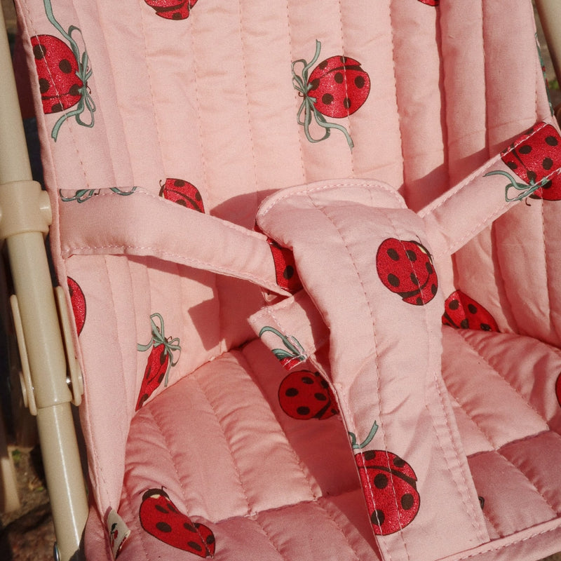 Puppenbuggy "Ladybug Glitter"