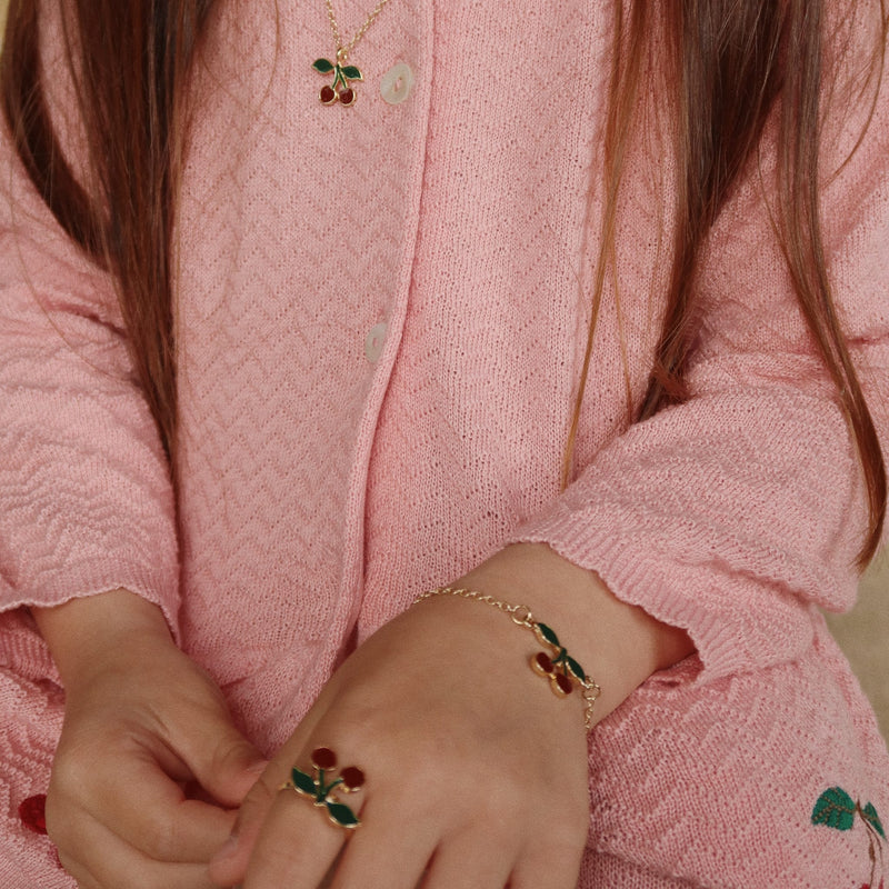 Kinderschmuck "Cherry Gold"