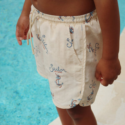 Badeshorts für Kinder "Asnou Rock My Boat"