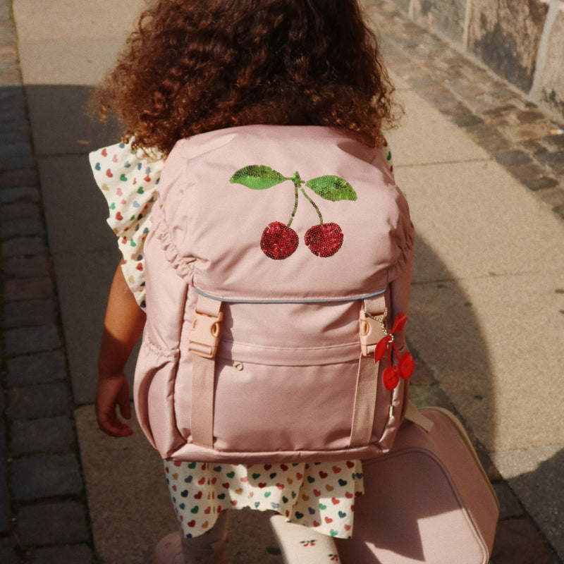 Schultasche “Clover Mahogany Rose"