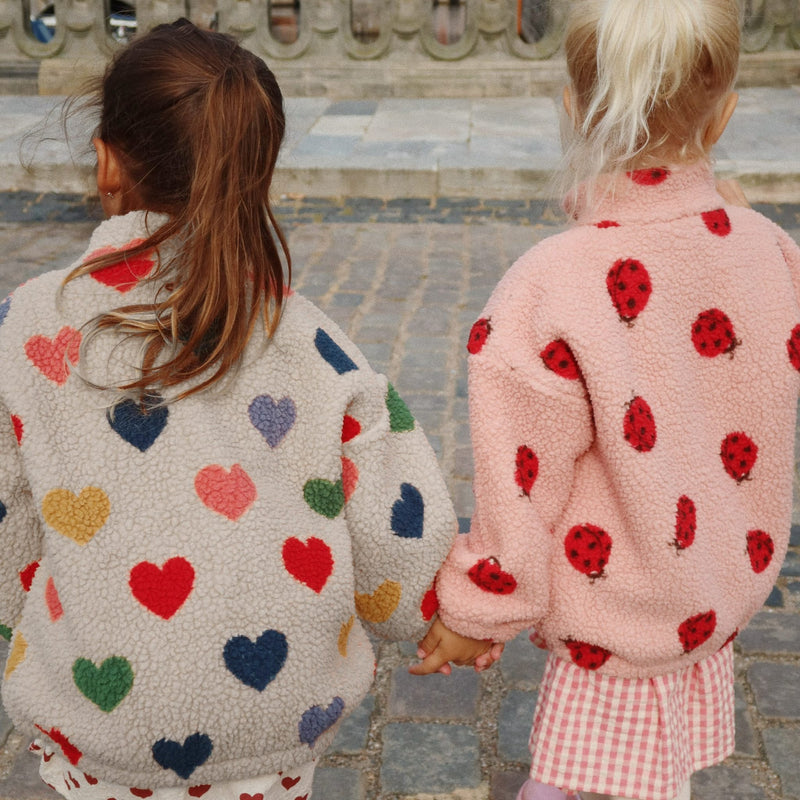 Teddy-Kinderjacke “Jody Bon Coeur Coloré"