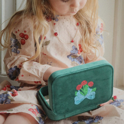 Schmuckkästchen aus Samt "All I Wish"