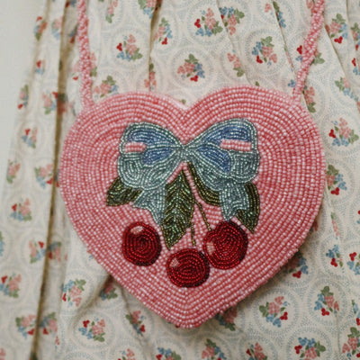 Kindertasche "Beaded Heart Amarena"