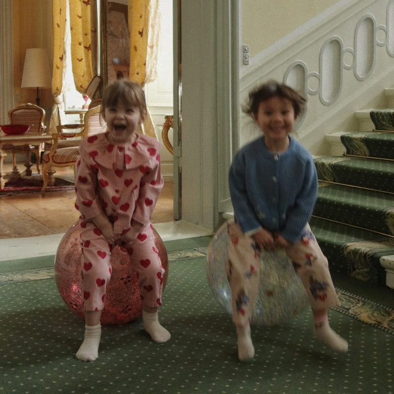 Glitter Hüpfball "Lemon"