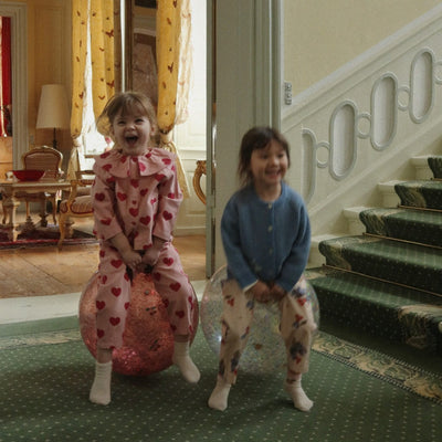 Glitter Hüpfball "Lemon"