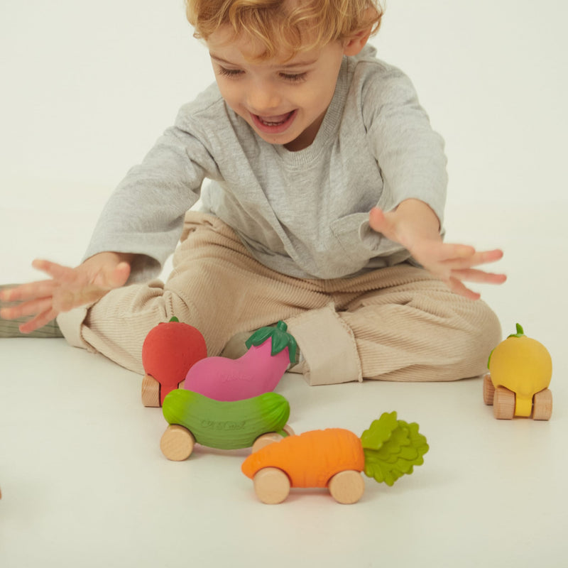 Baby-Spielzeugauto “Emma The Eggplant”