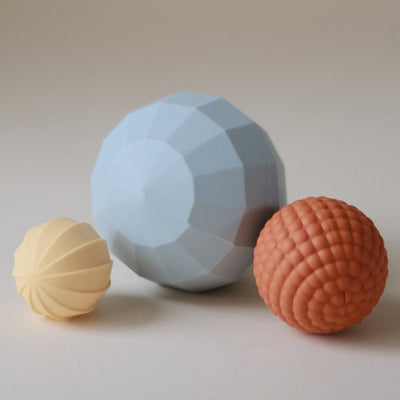 Nesting Spheres Sensorisches Spielzeug Blau