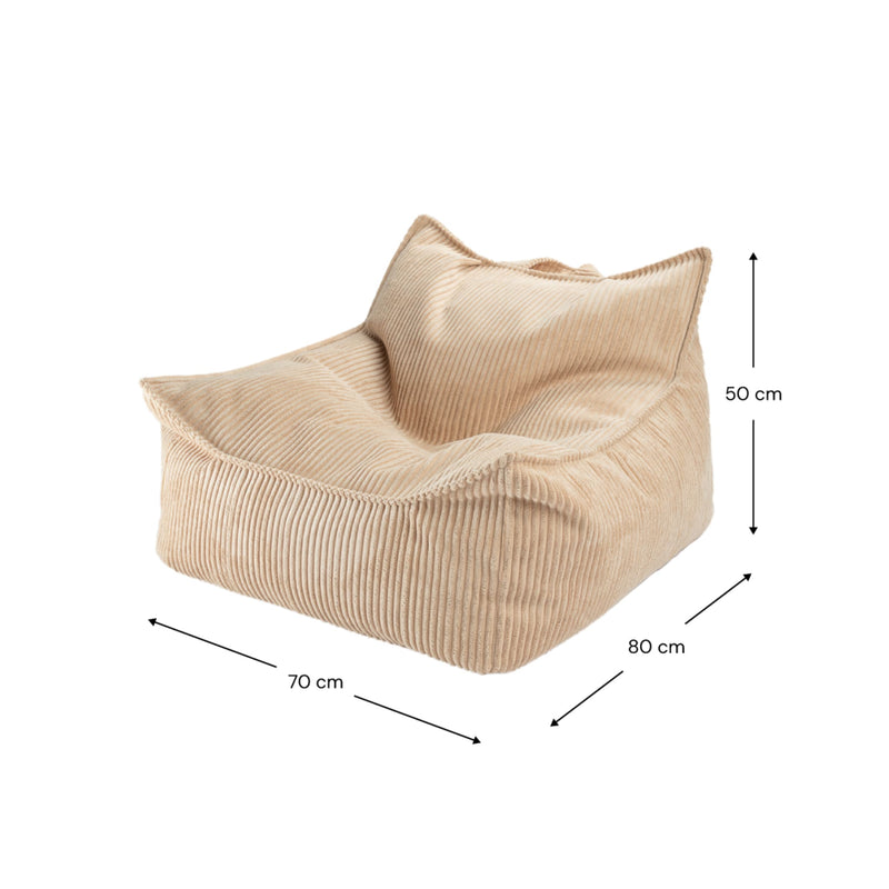 Sitzsack Sessel "Brown Sugar"