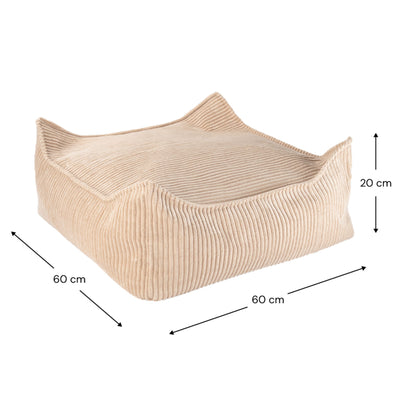 Sitzhocker "Square Brown Sugar"