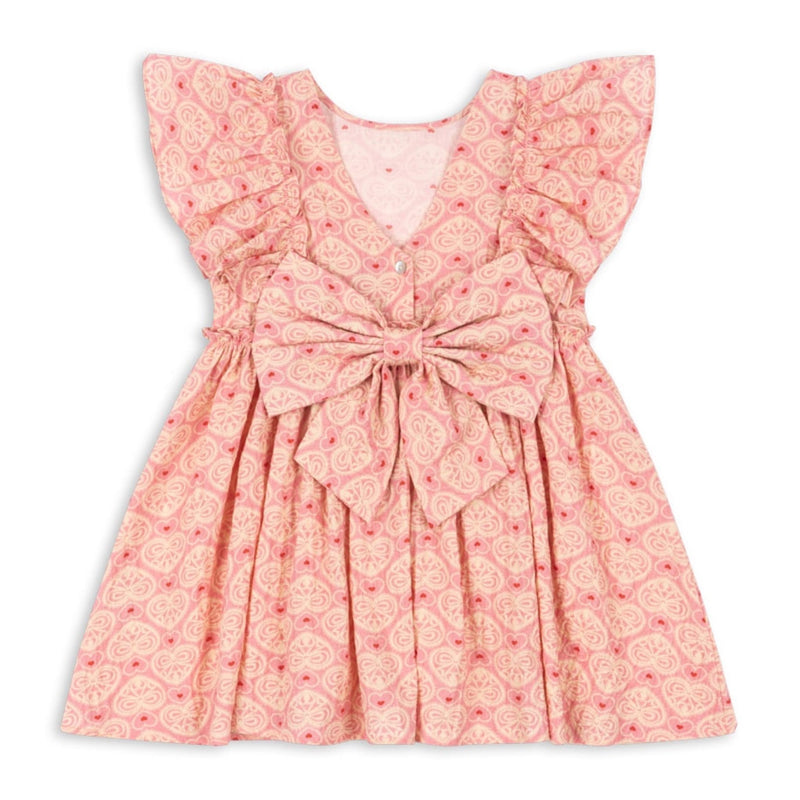 Kleid für Mädchen "Ava Lacy Pink"