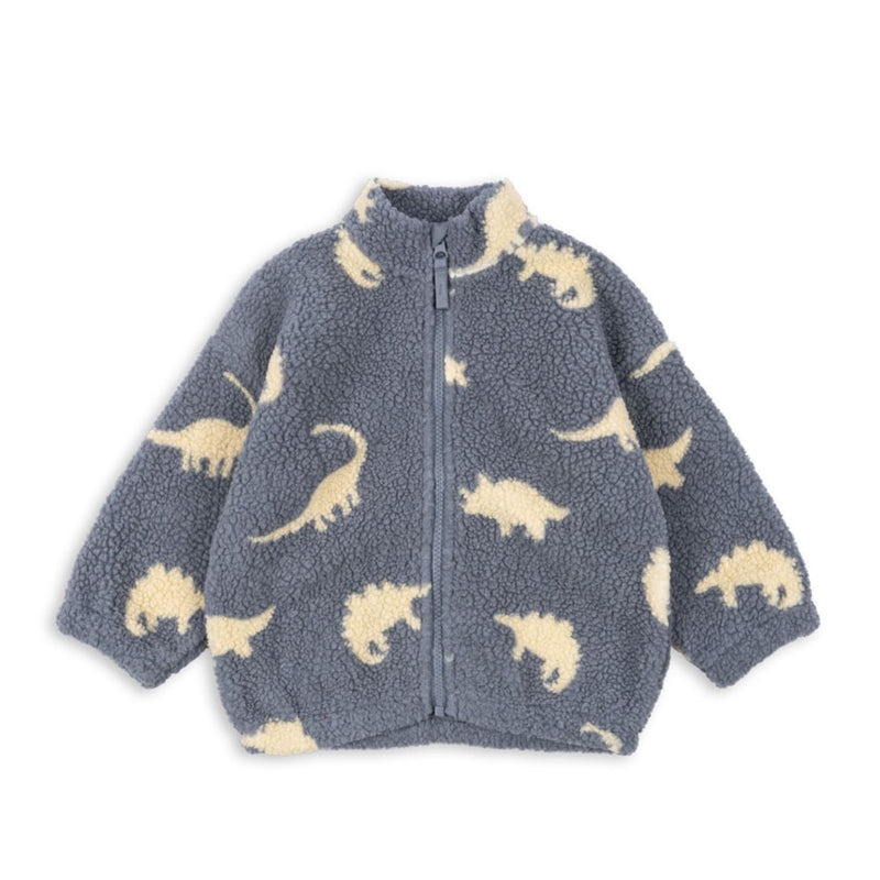 Teddy-Kinderjacke “Jody Dino Mist”