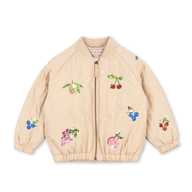 Kinder-Bomberjacke “Juno Sequin Frappé"