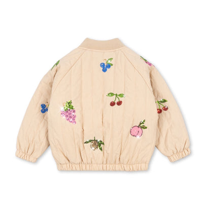 Kinder-Bomberjacke “Juno Sequin Frappé"