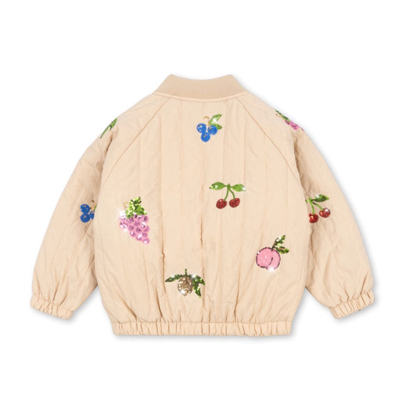Kinder-Bomberjacke “Juno Sequin Frappé"