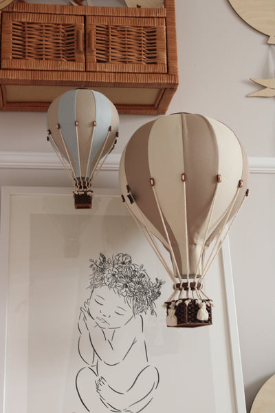 Heißluftballon “Beige / Vanille“ M