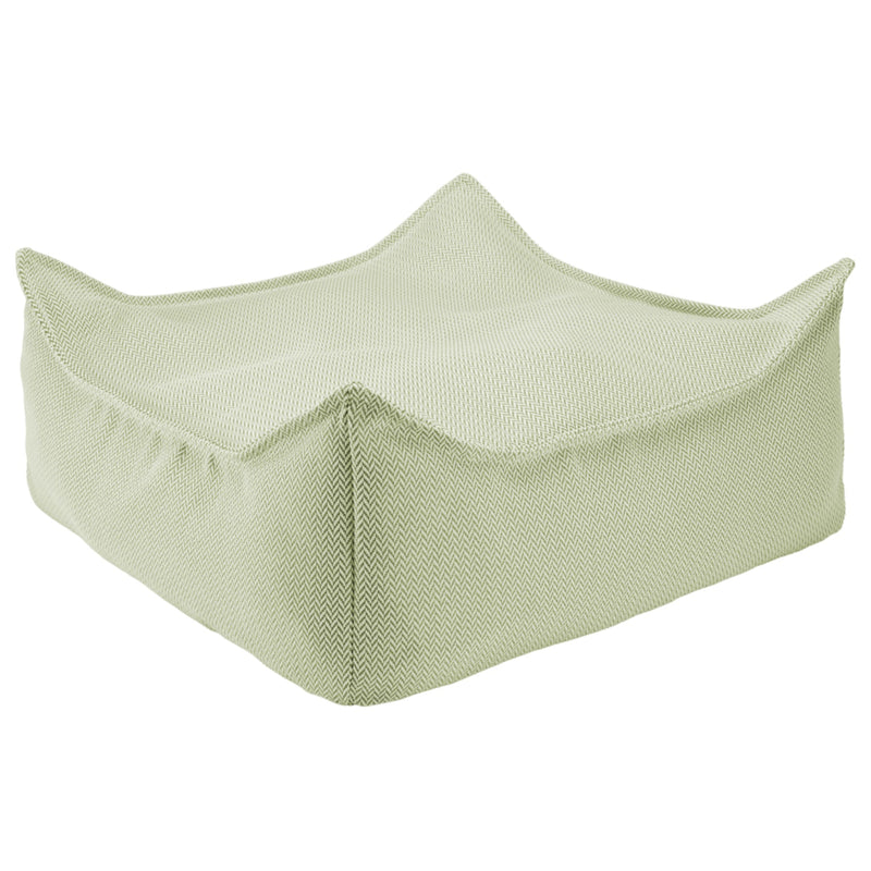 Outdoor Square Ottoman "Herba"