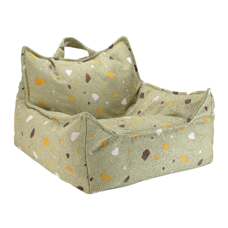 Sitzsack Sessel "Terrazzo Moss"