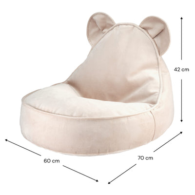 Teddy Sitzsack "Dusty Beige"