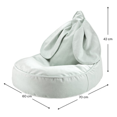 Sitzsack "Bunny Misty Green"