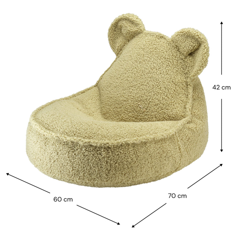 Teddy Sitzsack "Matcha"