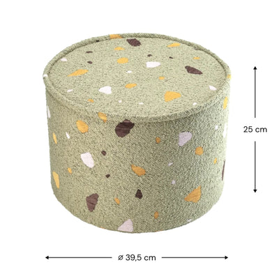 Sitzpuff "Terrazzo Moss"