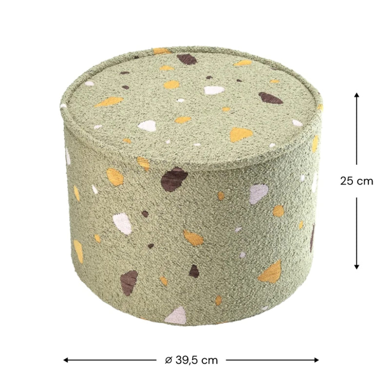 Sitzpuff "Terrazzo Moss"