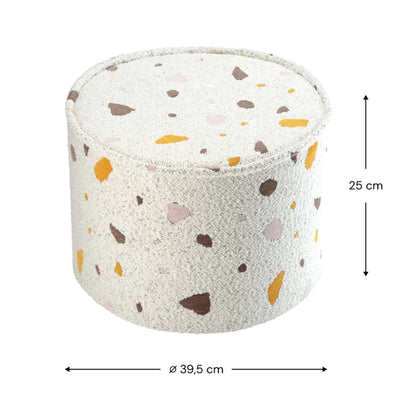 Sitzpuff "Terrazzo Marble"