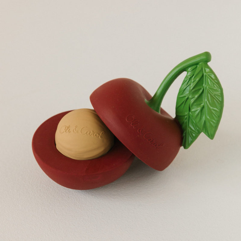 Stapelspielzeug & Rassel "Merry the Cherry"