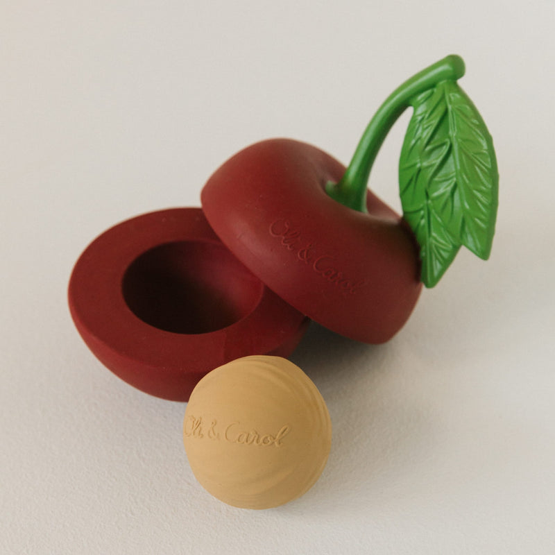 Stapelspielzeug & Rassel "Merry the Cherry"