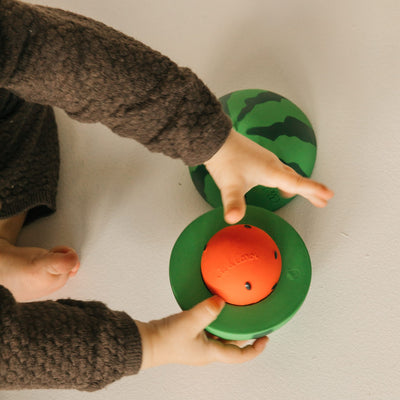 Stapelspielzeug & Rassel "Wally the Watermelon"