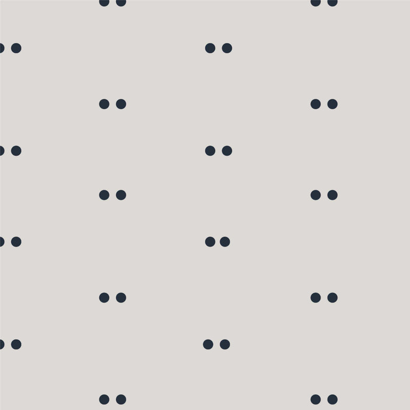 Betthimmel “Enzo Double dot / SIlver lining“ 200 x 50 cm