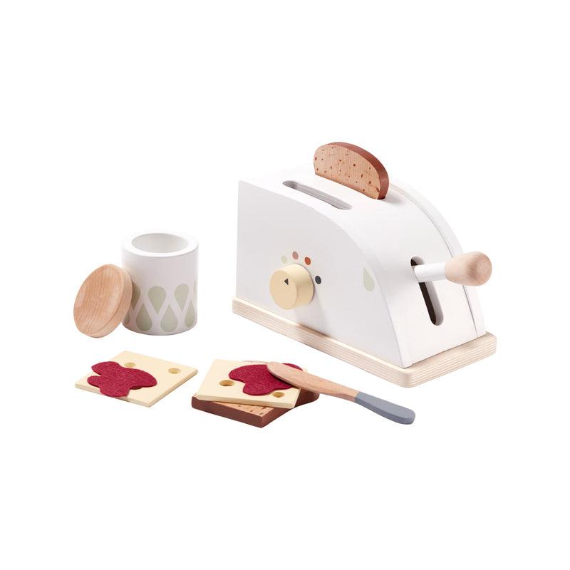Spielzeug Toaster “Kid´s Hub” mit Zubehör aus Holz