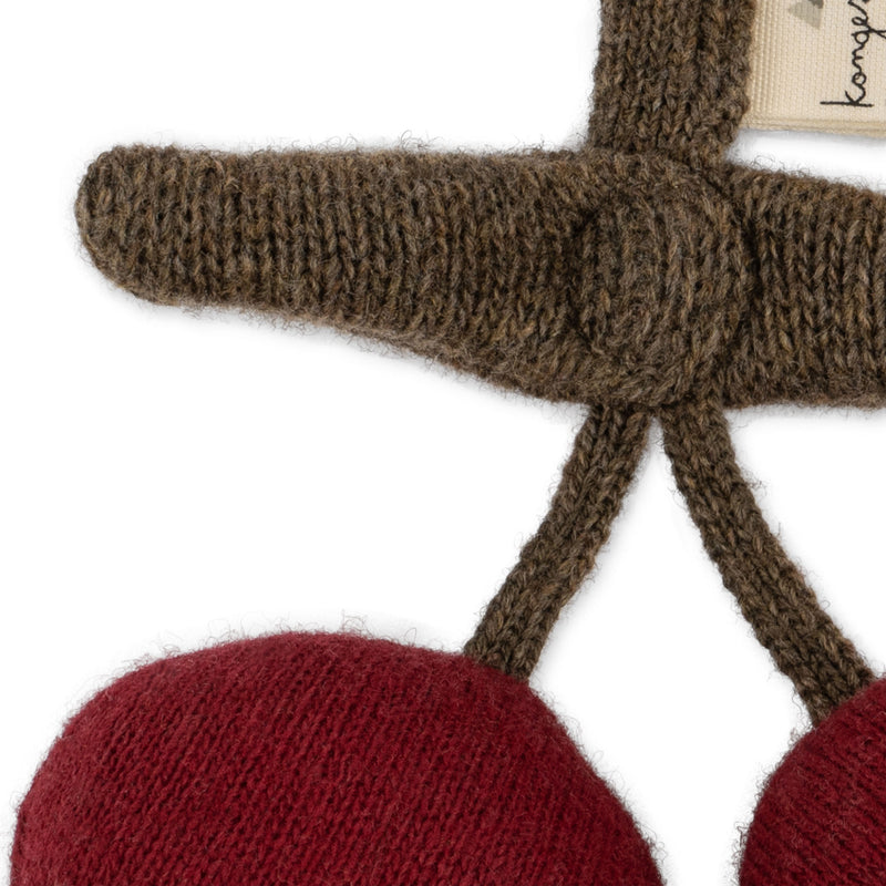 Kinderwagen-Anhänger mit Glöckchen “Cherry Red / Army”