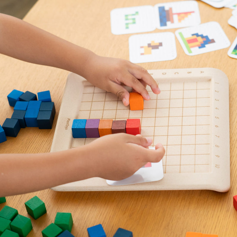 Sortierbrett für Zählwürfel “100 Counting Cubes - Unit Plus”