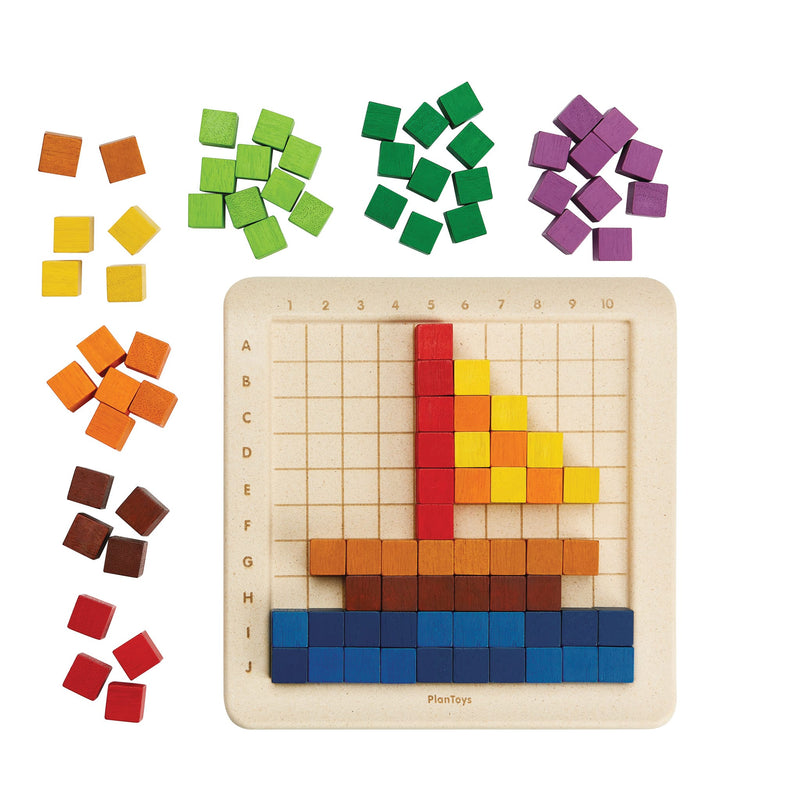 Sortierbrett für Zählwürfel “100 Counting Cubes - Unit Plus”