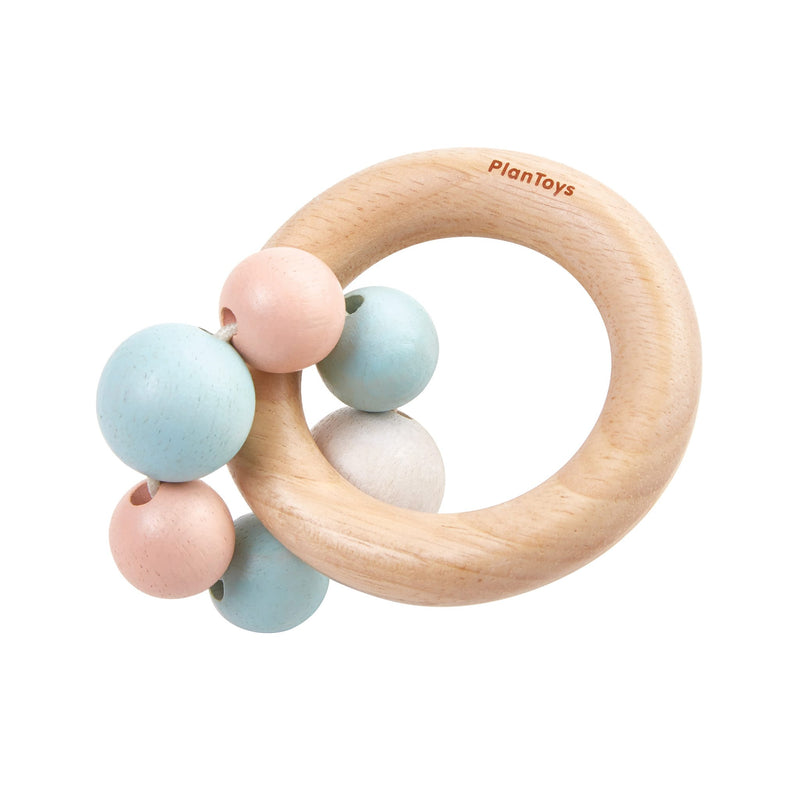 Holzrassel “Beads Rattle - Pastel Series”