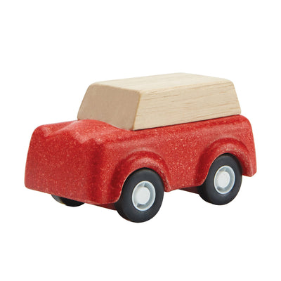 Sportwagen aus Holz “Red SUV”