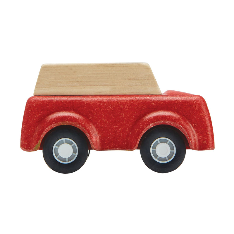 Sportwagen aus Holz “Red SUV”
