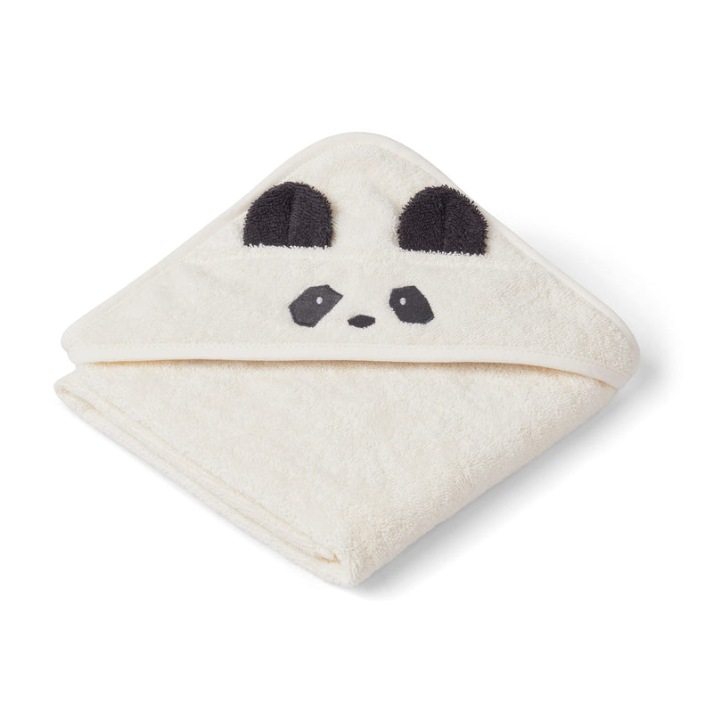 Baby-Kapuzenbadetuch “Albert Panda Creme de la Creme”