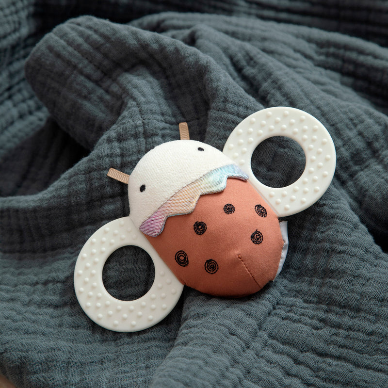 Aktivitätsrassel mit Spiegel “Luca the Ladybird“
