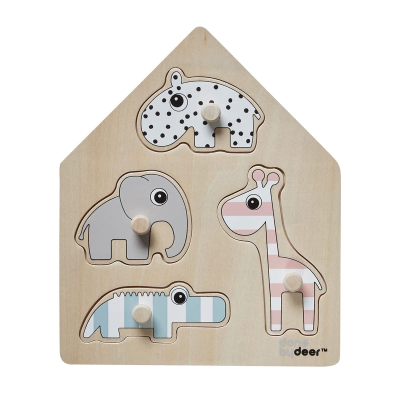 Steckpuzzle “Deer Friends Colour Mix” 4er Set