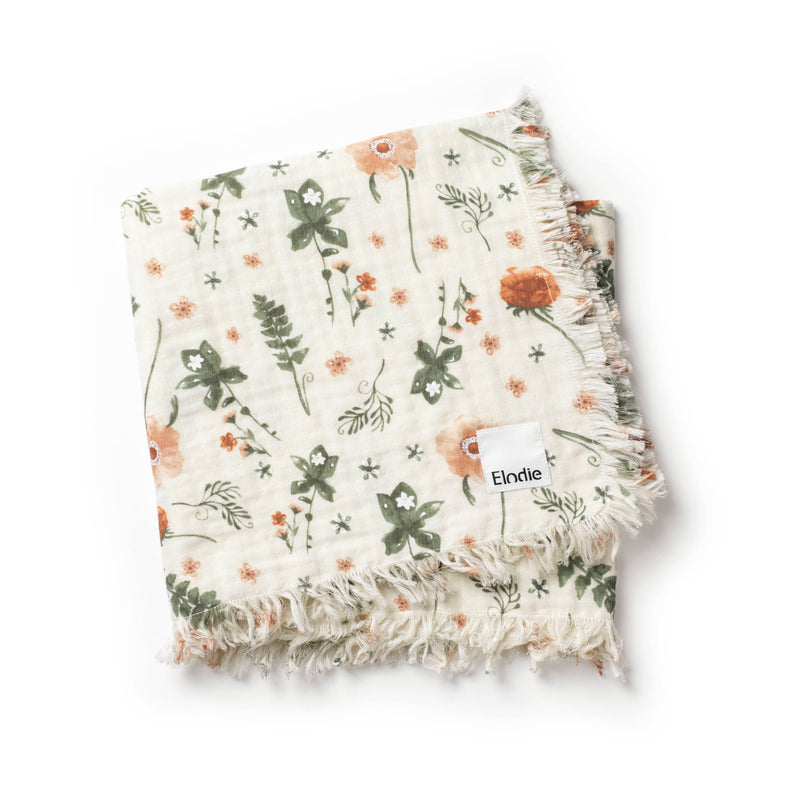 Babydecke aus Baumwolle “Meadow Blossom“