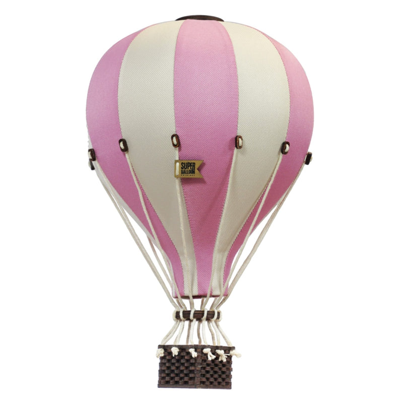 Heißluftballon “Rosa / Vanille“ S