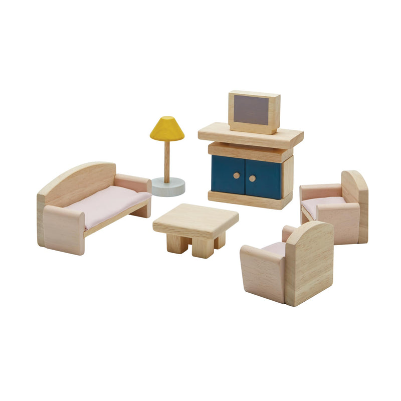 Puppenhaus-Wohnzimmer "Living Room-Orchard"