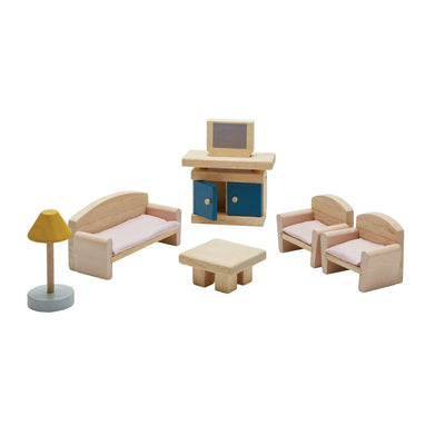 Puppenhaus-Wohnzimmer "Living Room-Orchard"