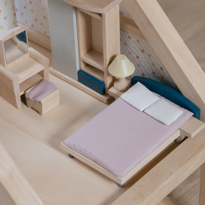 Puppenhaus-Schlafzimmer "Bedroom-Orchard"