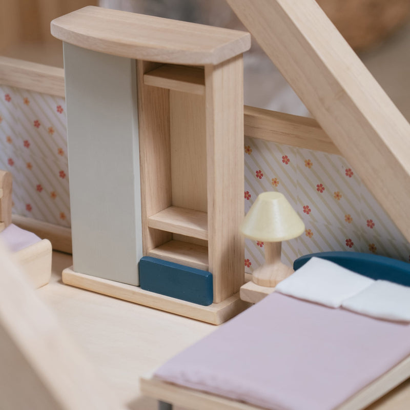 Puppenhaus-Schlafzimmer "Bedroom-Orchard"